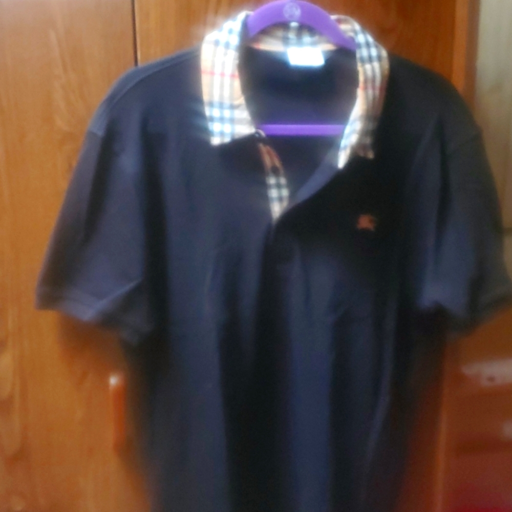 Men's Burberry polo shirt